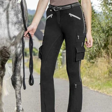 Hip Elastic Fashion Casual Riding Pants