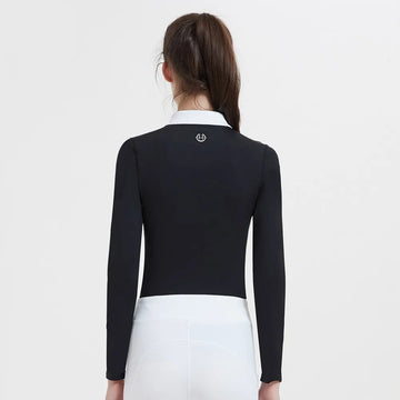 Long Sleeve Fall Autumn Rider Lady Tshirt